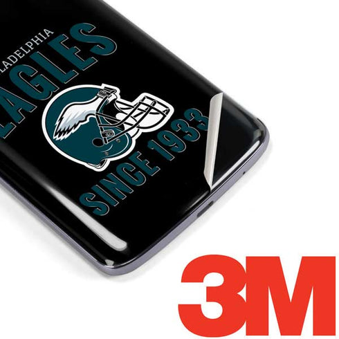 NFL Philadelphia Eagles Helmet Moto E5 Plus Skin