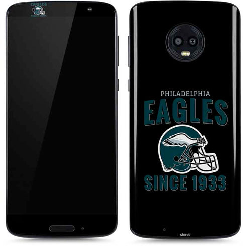 NFL Philadelphia Eagles Helmet Moto G6 Skin
