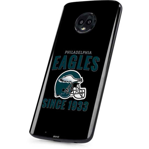 NFL Philadelphia Eagles Helmet Moto G6 Skin