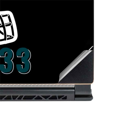 NFL Philadelphia Eagles Helmet MSI GS65 Stealth Laptop Skin
