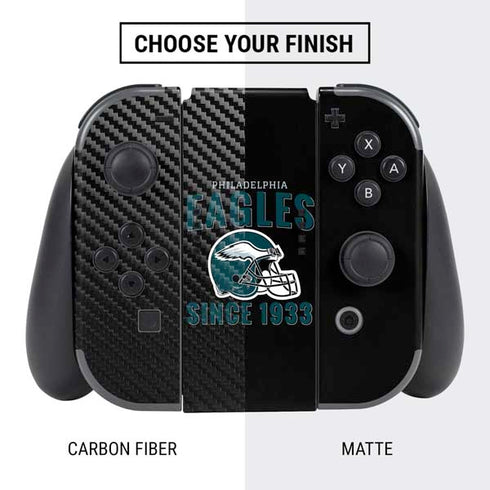 NFL Philadelphia Eagles Helmet Nintendo Switch Bundle Skin