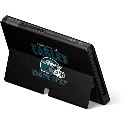 NFL Philadelphia Eagles Helmet Nintendo Switch OLED (2021) Skin