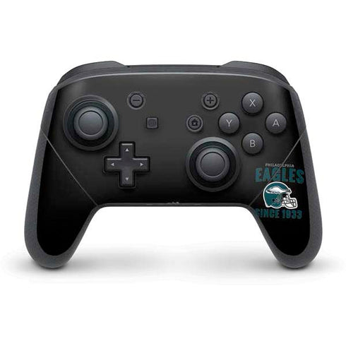 NFL Philadelphia Eagles Helmet Nintendo Switch Pro Controller Skin