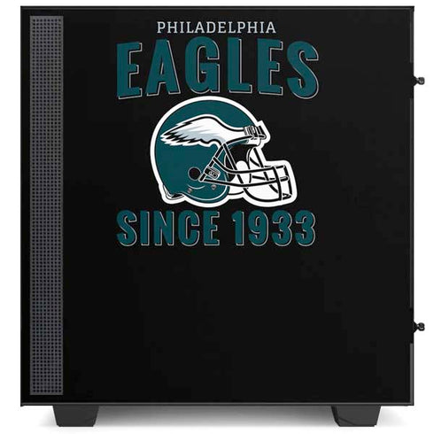 NFL Philadelphia Eagles Helmet NZXT H510 Compact ATX Mid-Tower Case Skin