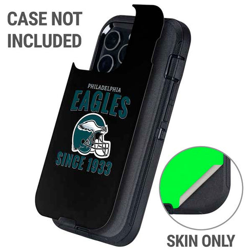 NFL Philadelphia Eagles Helmet Otterbox Defender iPhone Skin