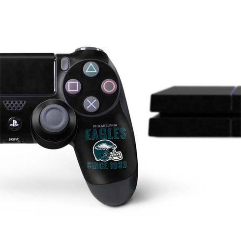 NFL Philadelphia Eagles Helmet PS4 Console and Controller Bundle Skin