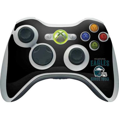 NFL Philadelphia Eagles Helmet Xbox 360 Wireless Controller Skin
