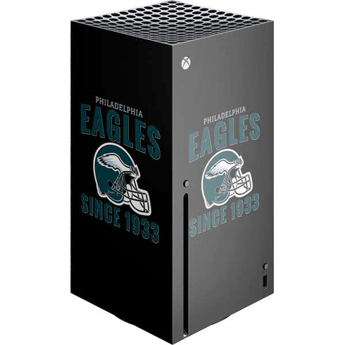 NFL Philadelphia Eagles Helmet Xbox Series X Console Skin