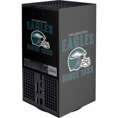 NFL Philadelphia Eagles Helmet Xbox Series X Console Skin