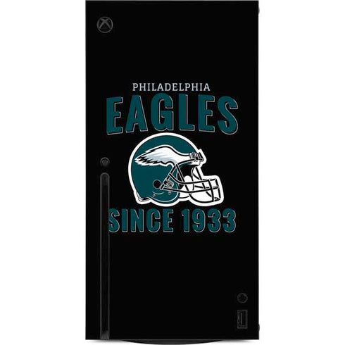 NFL Philadelphia Eagles Helmet Xbox Series X Console Skin