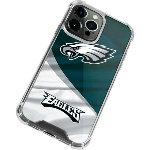 NFL Philadelphia Eagles iPhone 13 Pro Max Clear Case