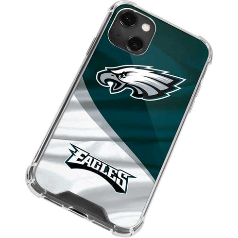NFL Philadelphia Eagles iPhone 14 Plus Clear Case