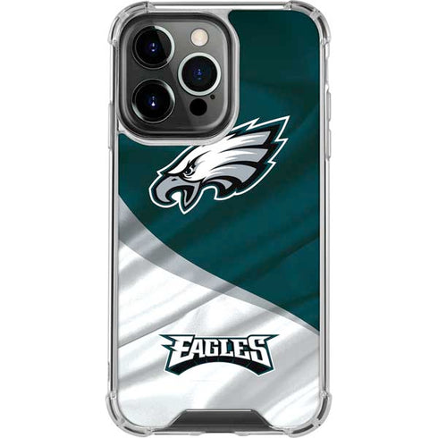NFL Philadelphia Eagles iPhone 14 Pro Clear Case