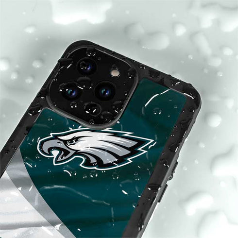 NFL Philadelphia Eagles iPhone 14 Pro Max Waterproof Case