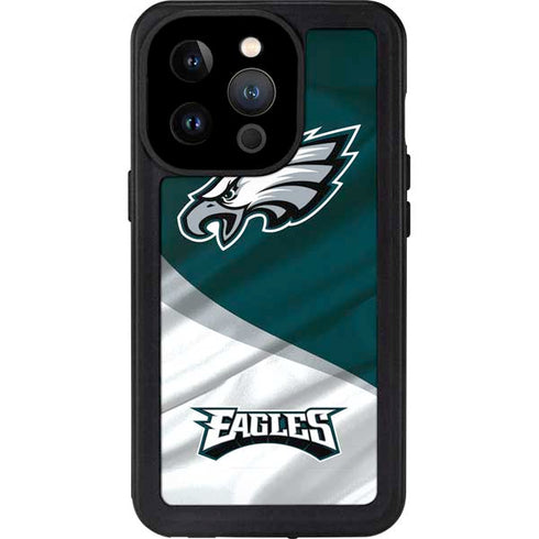 NFL Philadelphia Eagles iPhone 14 Pro Waterproof Case