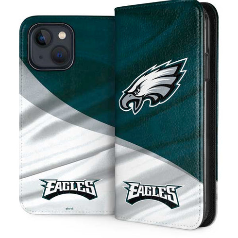NFL Philadelphia Eagles iPhone 15 Plus Folio Case