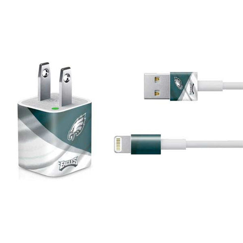 NFL Philadelphia Eagles iPhone Charger (5W USB) Skin