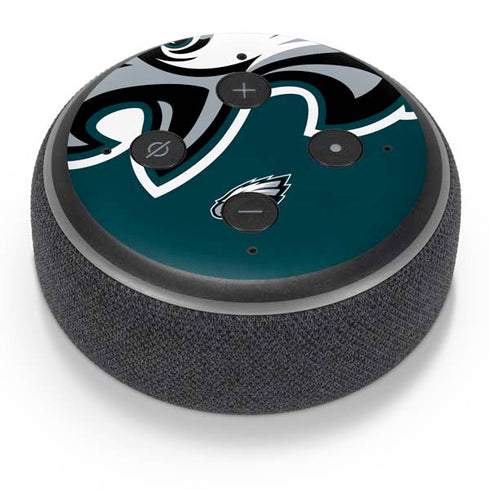 NFL Philadelphia Eagles Large Logo Amazon Echo Dot Skin