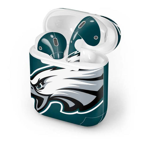NFL Philadelphia Eagles Large Logo Apple AirPods Skin