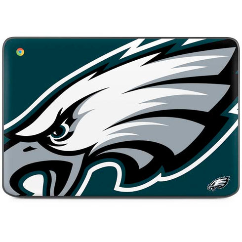 NFL Philadelphia Eagles Large Logo HP Chromebook Skin