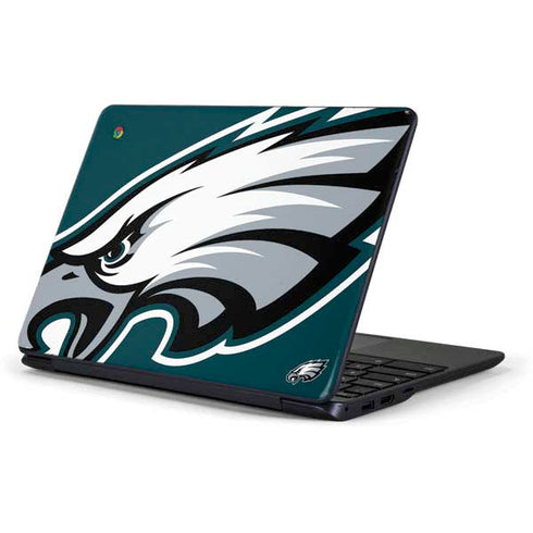 NFL Philadelphia Eagles Large Logo Samsung Chromebook Skin