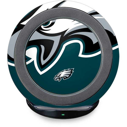NFL Philadelphia Eagles Large Logo Fast Charge Wireless Charging Stand Skin