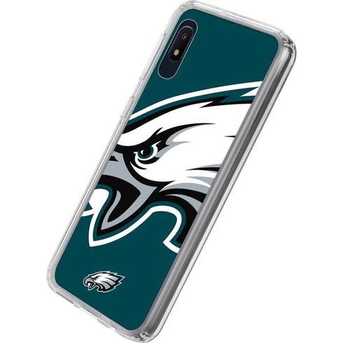 NFL Philadelphia Eagles Large Logo Galaxy A10e Clear Case