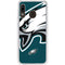 NFL Philadelphia Eagles Large Logo Galaxy A20 Clear Case