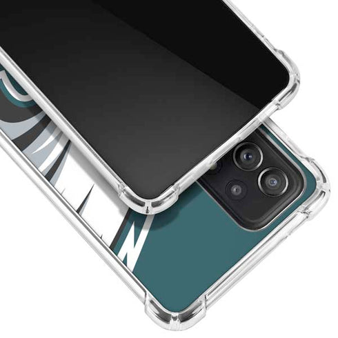 NFL Philadelphia Eagles Large Logo Galaxy A52 5G Clear Case