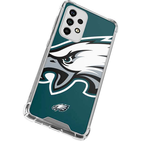NFL Philadelphia Eagles Large Logo Galaxy A53 5G Clear Case
