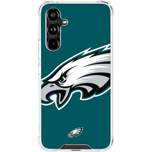 NFL Philadelphia Eagles Large Logo Galaxy A54 5G Clear Case