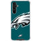 NFL Philadelphia Eagles Large Logo Galaxy A54 5G Clear Case