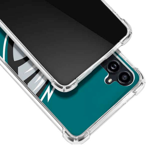 NFL Philadelphia Eagles Large Logo Galaxy A54 5G Clear Case