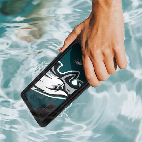 NFL Philadelphia Eagles Large Logo Galaxy Note 10 Waterproof Case