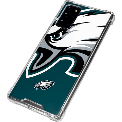 NFL Philadelphia Eagles Large Logo Galaxy Note20 5G Clear Case