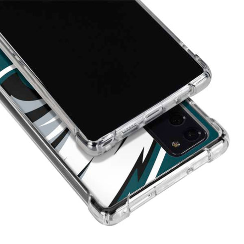 NFL Philadelphia Eagles Large Logo Galaxy Note20 5G Clear Case