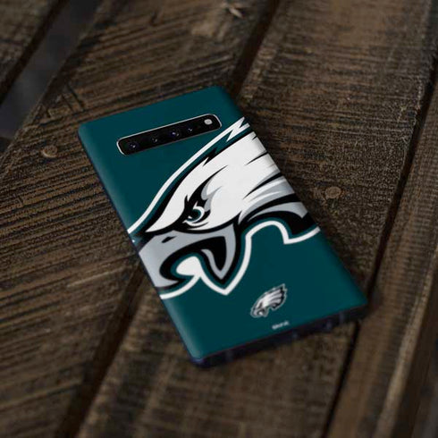 NFL Philadelphia Eagles Large Logo Galaxy S10 Plus Skin