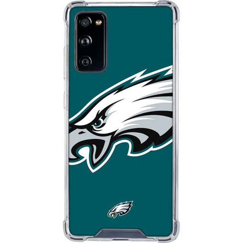 NFL Philadelphia Eagles Large Logo Galaxy S20 FE Clear Case