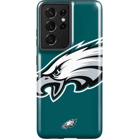 NFL Philadelphia Eagles Large Logo Galaxy S21 Ultra 5G Pro Case