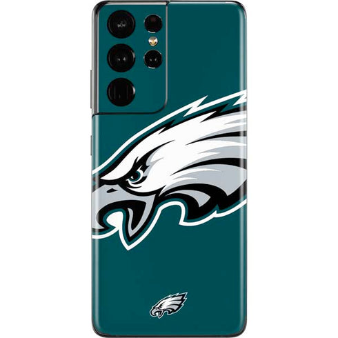 NFL Philadelphia Eagles Large Logo Galaxy S21 Ultra 5G Skin