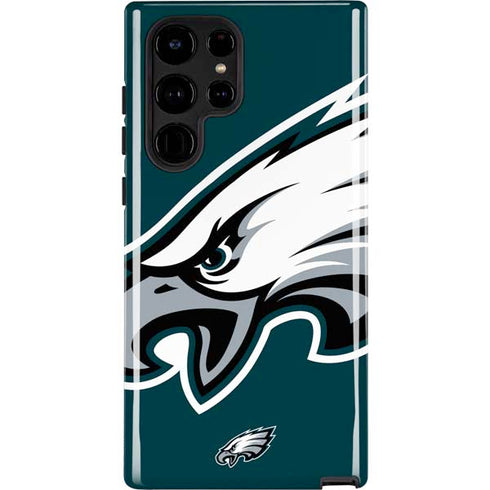 NFL Philadelphia Eagles Large Logo Galaxy S22 Ultra Pro Case