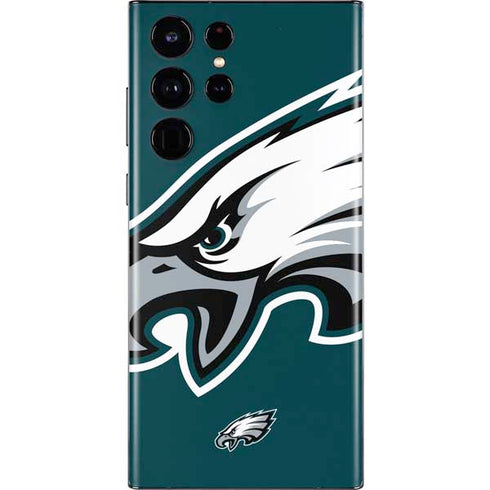 NFL Philadelphia Eagles Large Logo Galaxy S22 Ultra Skin