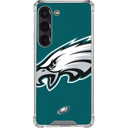 NFL Philadelphia Eagles Large Logo Galaxy S23 Clear Case