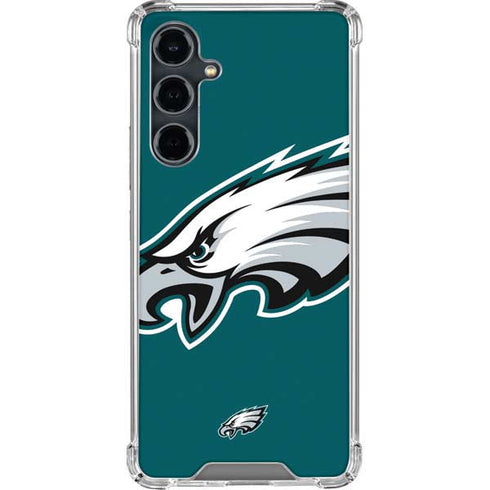 NFL Philadelphia Eagles Large Logo Galaxy S23 FE Clear Case