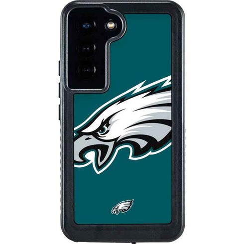 NFL Philadelphia Eagles Large Logo Galaxy S23 Waterproof Case