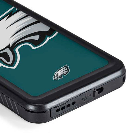 NFL Philadelphia Eagles Large Logo Galaxy S23 Waterproof Case