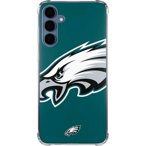 NFL Philadelphia Eagles Large Logo Galaxy S24 Clear Case