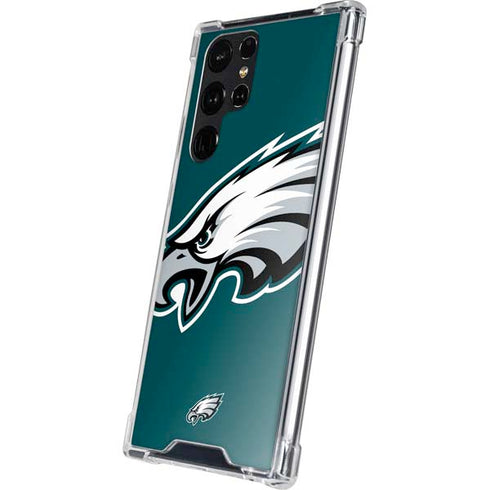 NFL Philadelphia Eagles Large Logo Galaxy S24 Ultra Clear Case