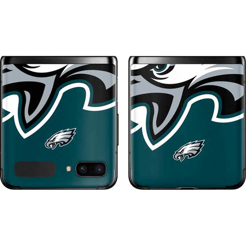 NFL Philadelphia Eagles Large Logo Galaxy Z Flip Skin