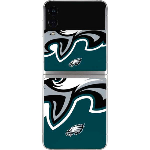 NFL Philadelphia Eagles Large Logo Galaxy Z Flip3 5G Skin